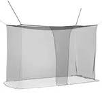 Vidaxl Mosquito Net For Bed 3 Pcs 156 Mesh Black 220 X 100 X 150 Cm