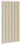 Vidaxl Insect Curtain Chenille Grey And Beige 100 X 200 Cm 100% Pp