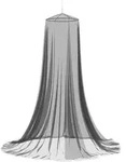 Vidaxl Mosquito Net For Bed 156 Mesh Black ⌀56 X 220 Cm Polyester