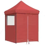 Partyzelt 200 X 200 X 306 Cm Bordeauxrot Oxford-stoff Vidaxl