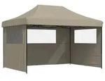 Vidaxl Party Tent 279 X 410 X 315 Cm Taupe Oxford Fabric