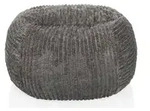 Sitzsack / Bodensofa Sitzolo R Cord Stoff Grau Hjh Living