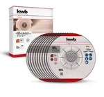 Kwb Trennscheiben, Gewebetrennscheiben-set (10-tlg., &radic;&ograve; 125 Mm, F&uuml;r...