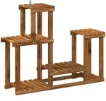 Pflanzenst&auml;nder Natur 90 X 25 X 73 Cm Massivholz Akazie Vidaxl