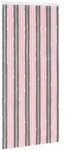Vidaxl Insect Curtain Chenille Silver Grey And Pink 90 X 200 Cm