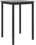 Vidaxl Standing Bar Table Engineered Wood Square