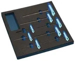 Tecwerk Werkzeugmodul 8-tlg.2/3-modul Schl&uuml;sswelweiten 2-10mm Tecwerk