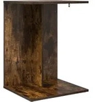 Beistelltisch R&auml;uchereiche 45 X 40 X 62,5 Cm Holzwerkstoff Vidaxl