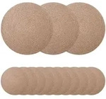 Jute-untersetzer 50 Stk. Natur 100% Tossa-jute Vidaxl