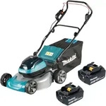 Makita Dlm 466 T2 Akku Rasenm&auml;her 36 V ( 2x 18 V ) 46 Cm Brushless + 2x Akku...