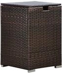 Gartenm&ouml;bel, Rattan F&uuml;r Bis Zu 9kg Quadratische Gasflasche Tankdeckel