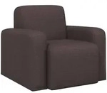 Sessel Dunkelbraun Stoff Vidaxl
