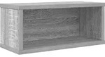 Cd Aufbewahrungsregal Sonoma-grau 40 X 17 X 17 Cm Holzwerkstoff Vidaxl