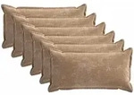 Kissenbezug 6 Stk. Houten Braun 40 X 70 Cm Chenille-stoff Vidaxl