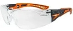 Boll&eacute; Safety Rush+ Klare / Orange B&uuml;gelbrille Rushppsio