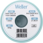 Weller - Wsw Sac L0 L&ouml;tzinn, Bleifrei Spule Sn3,0ag0,5cu 500 G 1 Mm