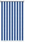 Au&szlig;enrollo 90% Uv-block Blau-wei&szlig; Gestreift 80 X 140 Cm Hdpe Vidaxl