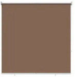 Vidaxl Outdoor Roller Blind Uv Protection Taupe 120 X 140 Cm (w X H)