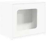 Vidaxl Cat House White 51 X 30 X 42.5 Cm Engineered Wood