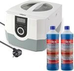 Dema - Ultraschallreiniger Reiniger 1,4l 70w Set Mit 2l Hd-spezialreiniger