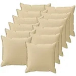 Kissenbezug 12 Stk. Houten Beige 50 X 50 Cm Polyester Vidaxl