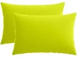 Kissenbezug 2 Pcs Heerlen Hellgr&uuml;n 50 X 80 Cm Polyester Vidaxl