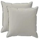 Kissenbezug 2 Stk. Houten Grau 70 X 70 Cm Polyester Vidaxl