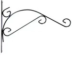 Esschert Design Hanging Basket Haken Dekorativ - Metall