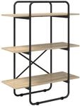 B&uuml;cherregal 3 Ebenen 80 X 35 X 105 Cm Pb Sonoma-eiche Vidaxl