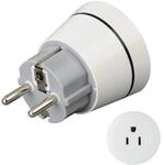 Hama Reiseadapter Typ A/b, 3-polig, F&uuml;r Usa/kanada