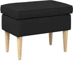 Hocker Schwarz 55 X 35 X 41 Cm Vidaxl