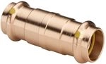 Schiebemuffe Mit Sc Profipress G 2615.5 F&uuml;r Gas In 18mm Rotguss, 394172 - Viega