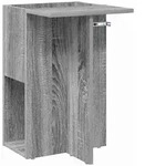 Vidaxl End Table Grey Sonoma 35 X 40 X 55 Cm Engineered Wood