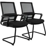 2er Set Freischwinger Hanka Schwarz