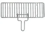Griglia In Ferro Cromata Con Manico 370x130 Mm