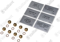 Vaillant D&uuml;senwechselsatz, 8 D&uuml;sen-d 1,50 Vk 10-25/6-1 E-c U.w. Vaillant-nr. ,