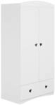 Schrank Mit 1 Schublade Und 2 T&uuml;ren, Wei&szlig;, 187cm