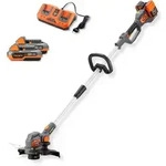 Fuxtec Akku Motorsense Fx-e2rtset Rasentrimmer 2x20v 30 Cm Schnittbreite 