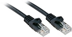 48194 Rj45 Netzwerkkabel, Patchkabel Cat 6 U/utp 3.00 M Schwarz 1 St. - Lindy