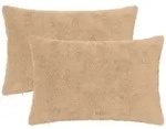 Kissenbezug 2 Stk. Heerlen Creme 40 X 60 Cm Faux Kaninchenfell Vidaxl
