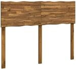 Kopfteil Mit Live Edge Rostock Natur 140 Cm Massivholz Akazie Vidaxl