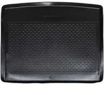 Vidaxl Trunk Mat Black Suitable For Vw Tiguan 2016- Rubber