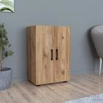 [en.casa] - Beistellschrank &Aring;snes 74x49x32cm Eiche