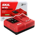 Chargeur Rapide Skil 20v Max Recharge Ultra-rapide Des Batteries Skil 20v Max -...