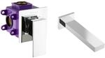 Paulgurkes - Set Eckig Unterputz Mit Box Badewanne Waschtisch Mit Wanneneinlauf