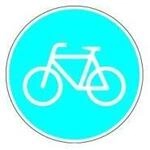 Sonstige - Verkehrszeichen 237 Ronde 600 Mm, Sonderweg Radfahrer, Ral-g&uuml;tezeichen