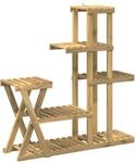 Pflanzenst&auml;nder Wei&szlig; 95 X 25 X 101,5 Cm Massivholz Akazie Vidaxl