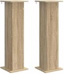 Vidaxl Plant Stand 2 Pcs Sonoma Oak 30.5 X 30 X 100.5 Cm