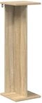 Vidaxl Plant Stand Sonoma Oak 25 X 25.5 X 80.5 Cm Engineered Wood