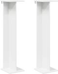 Vidaxl Plant Stand 2 Pcs White 25 X 25.5 X 100.5 Cm Engineered Wood